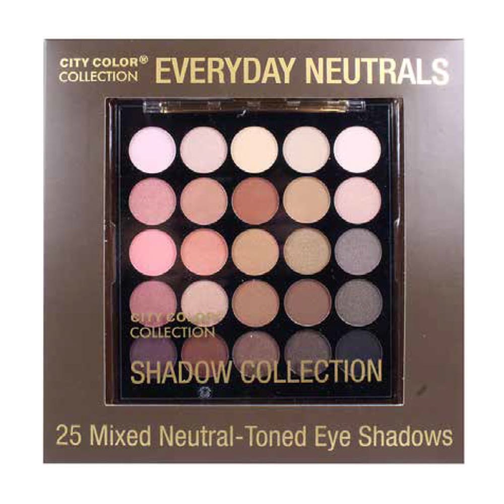 CITY COLOR Collection Everyday Neutrals Eye Shadow Palette