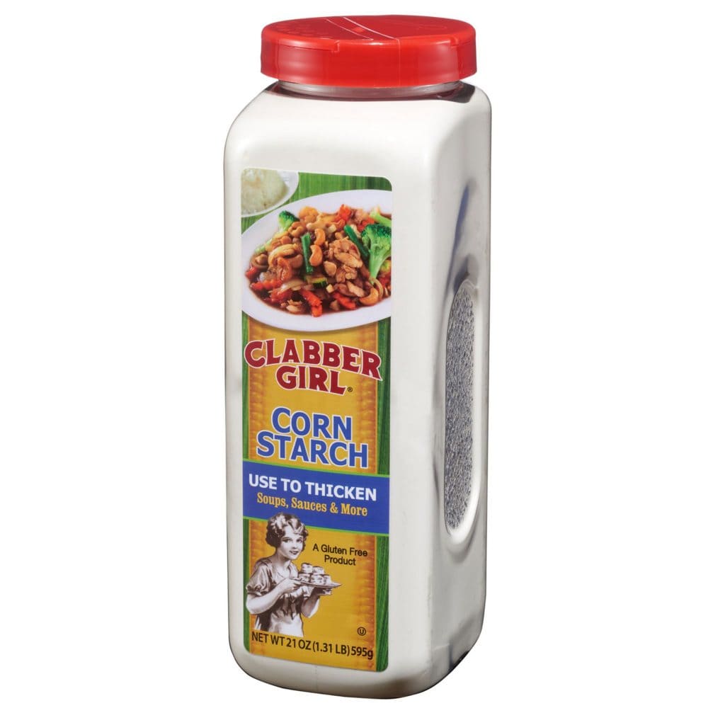 Clabber Girl Corn Starch 21 oz (Pack of 2) - Baking - Clabber