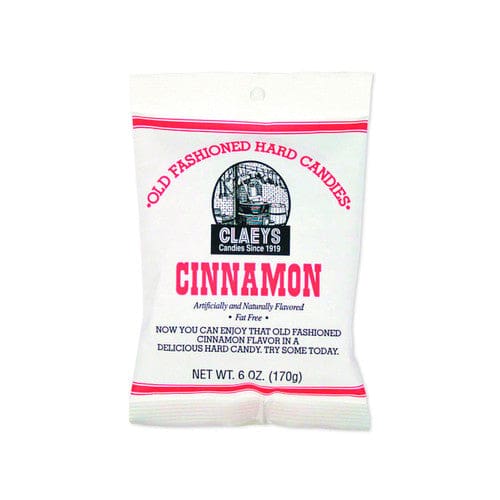Claey’s Sanded Cinnamon Drops 6oz (Case of 24) - Candy/Wrapped Candy - Claey’s