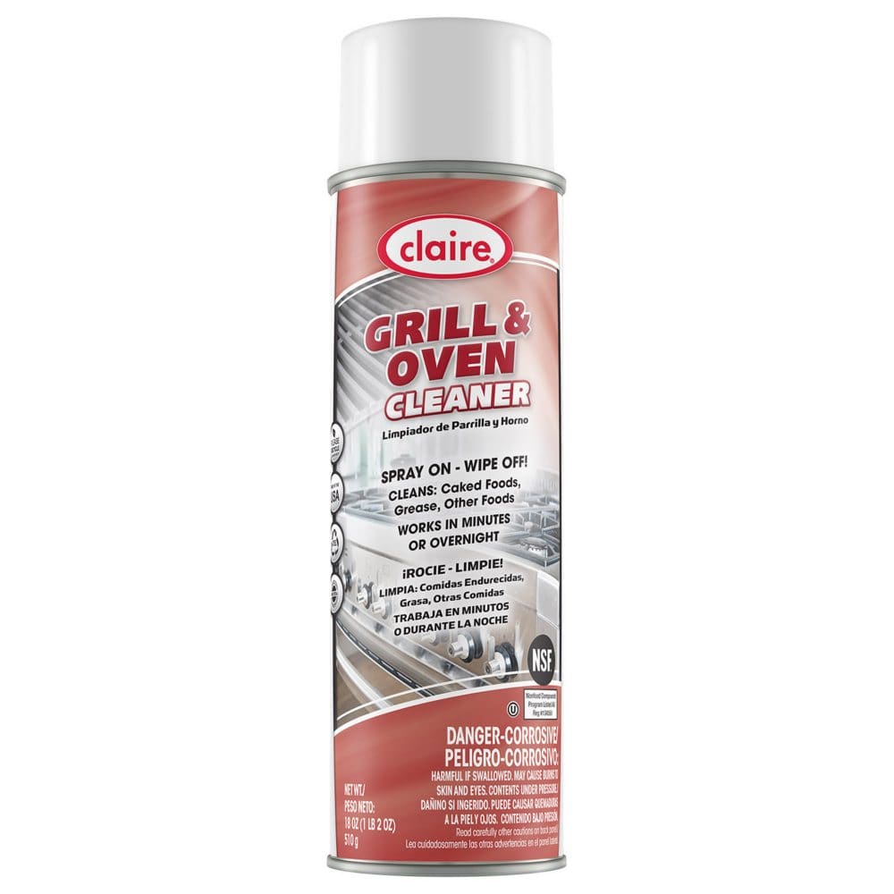 Claire Grill and Oven Cleaner (20 oz.) - Cleaning Chemicals - Claire