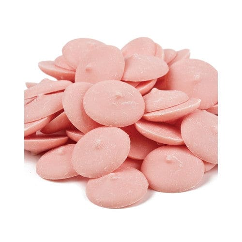Clasen Alpine Pink Wafers 25lb - Chocolate/Chocolate Coatings - Clasen