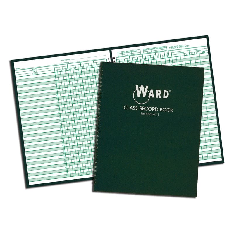 Class Record Book 6-7 Week Grading Periods (Pack of 8) - Plan & Record Books - Ward