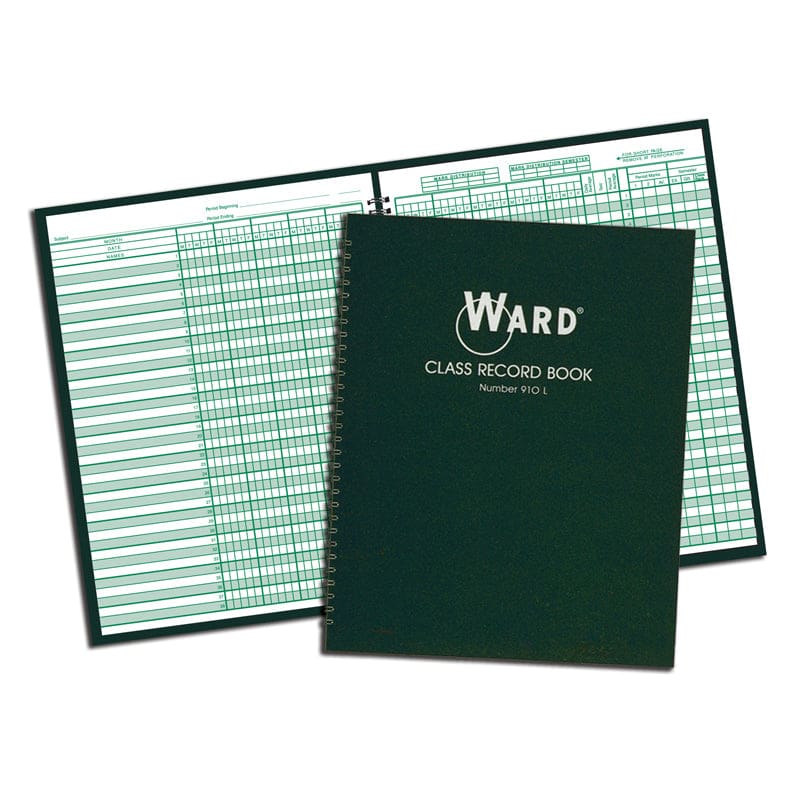 Class Record Book 9-10 Week Grading Periods (Pack of 8) - Plan & Record Books - Ward