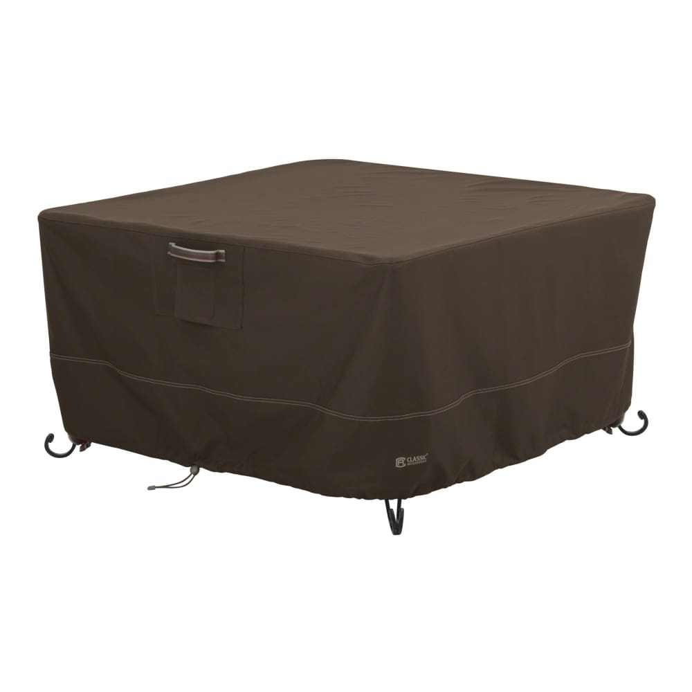 Classic Accessories Madrona 42 Square Fire Pit Table Cover - Home/Patio & Outdoor Living/Fire Pits & Heaters/Fire Pit Covers/ - Classic