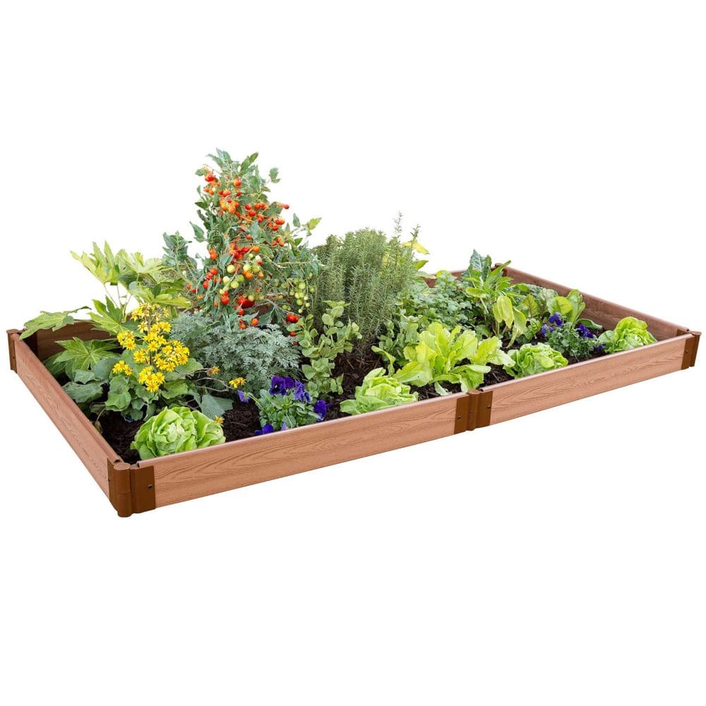 Classic Sienna Raised Garden Bed 4’ x 8’ x 5.5 - 1 Profile - Flower Beds & Planters - ShelHealth
