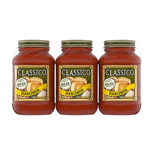Classico Four Cheese Pasta Sauce 3 pk./32 oz. - Home/Grocery/Pantry/Marinades & Sauces/ - Classico