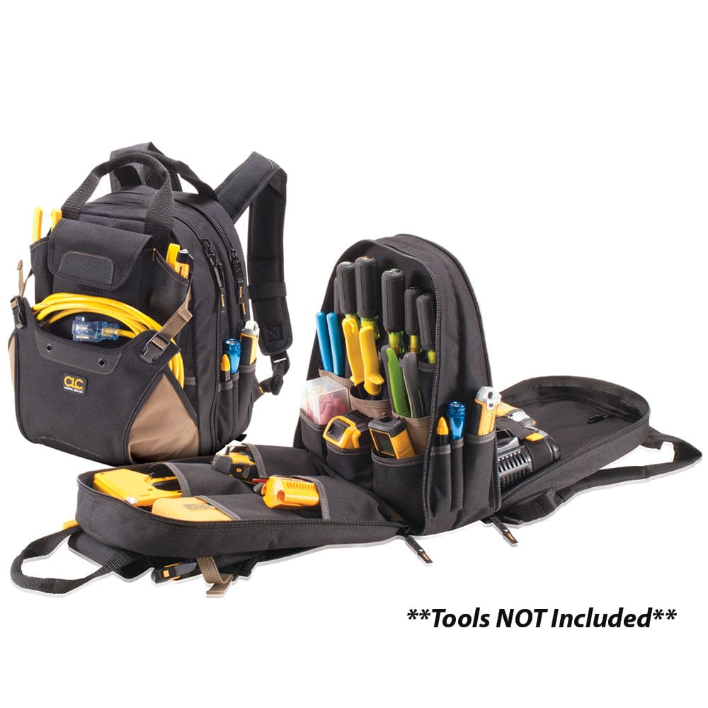 CLC 1134 Deluxe Tool Backpack - Electrical | Tools - CLC Work Gear