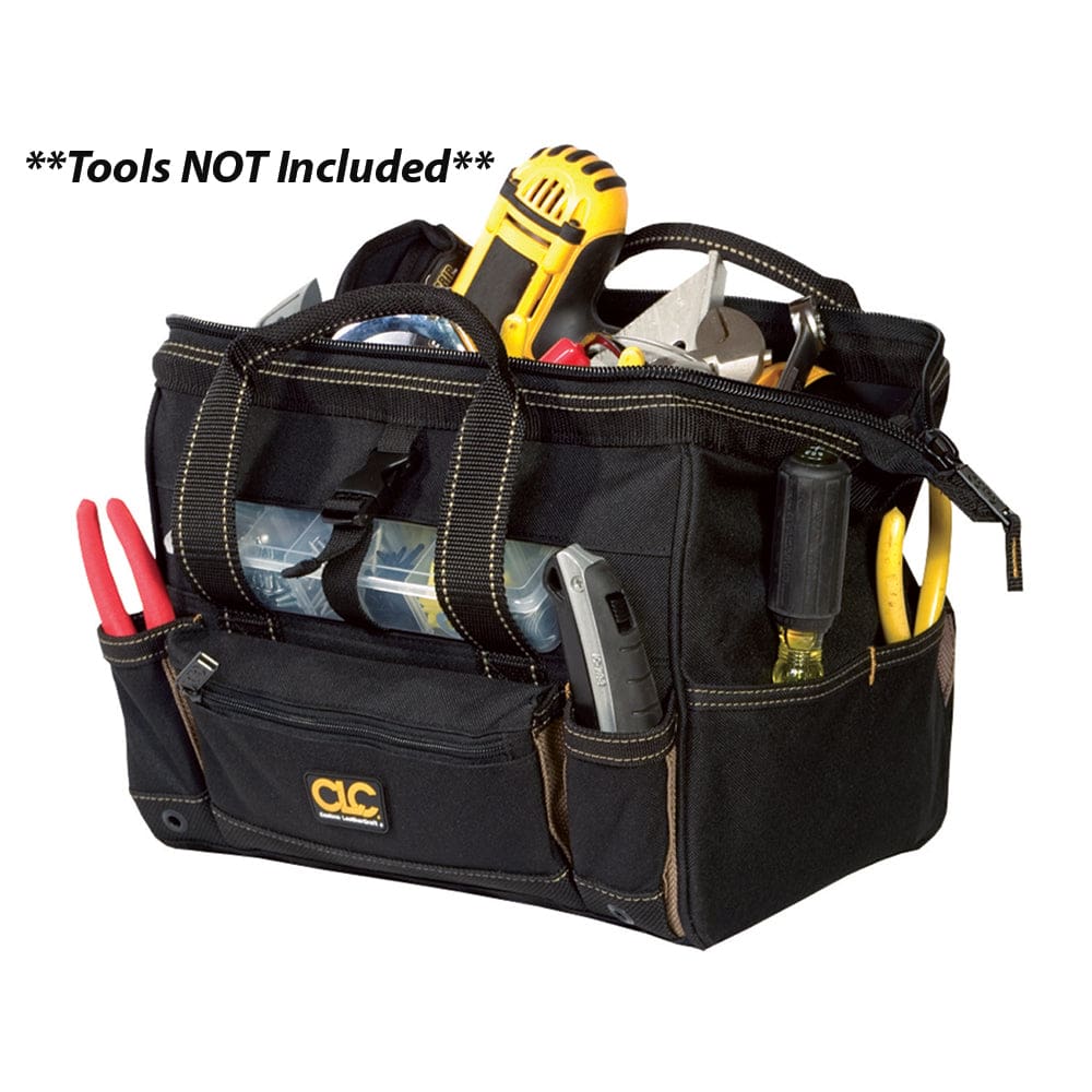 CLC 1533 Tool Bag w/ Top-Side Plastic Parts Tray - 12 - Electrical | Tools - CLC Work Gear