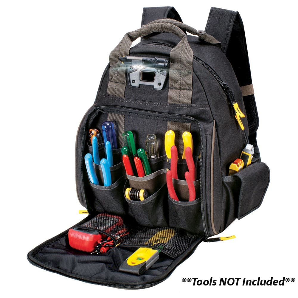 CLC L255 Tech Gear™ Lighted Backpack - Electrical | Tools - CLC Work Gear