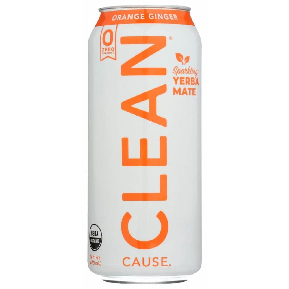 CLEAN CAUSE CLEAN CAUSE Tea Rtd Orange Ginger Sf, 16 fo