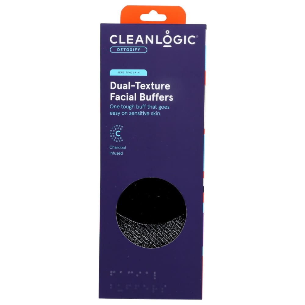 thumbnail image 2 of CleanLogic Dual Texture Facial Buffers - 3 Pack (6 Buffers Total) For Gentle Exfoliation & Cleansing 2 of 14