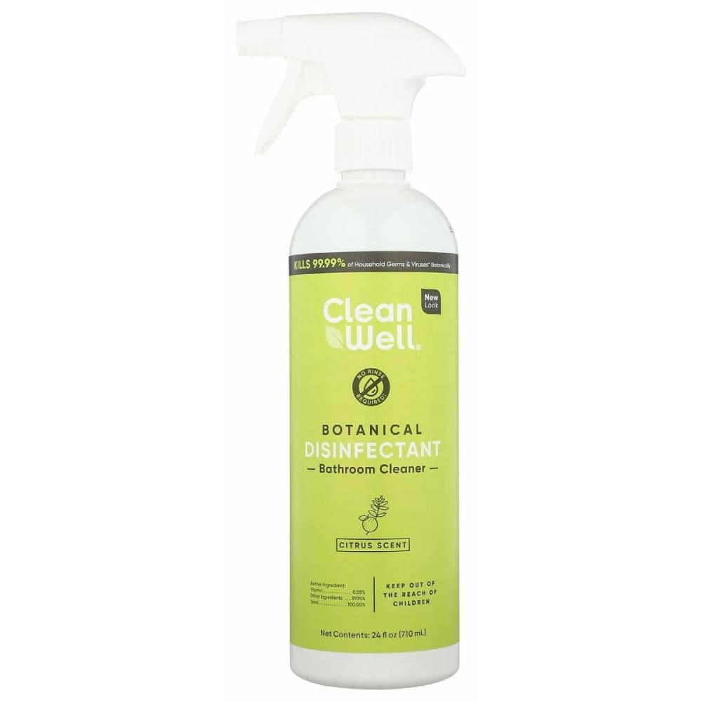CLEANWELL CLEANWELL Cleaner Bathroom Citrus, 24 oz