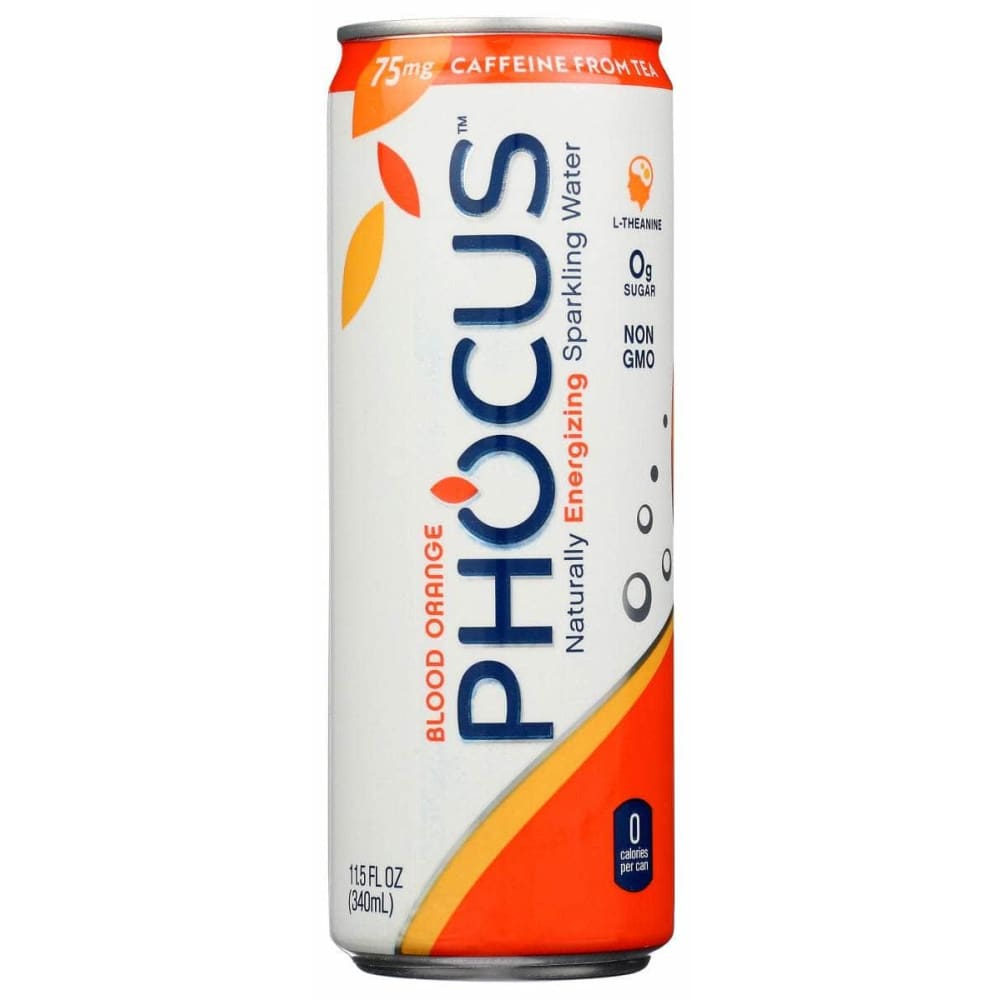 CLEAR CUT PHOCUS Grocery > Beverages > Water > Sparkling Water CLEAR CUT PHOCUS: Blood Orange Sparkling Water, 11.5 fo