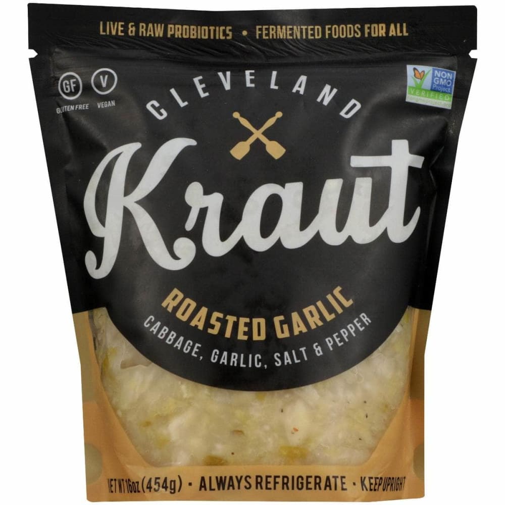 Cleveland Kraut Cleveland Kraut Roasted Garlic Sauerkraut, 16 oz