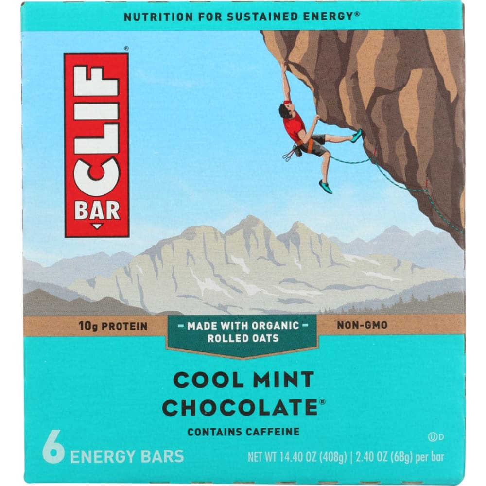 CLIF: Bar Mint Chocolate 14.4 OZ (Pack of 2) - CLIF