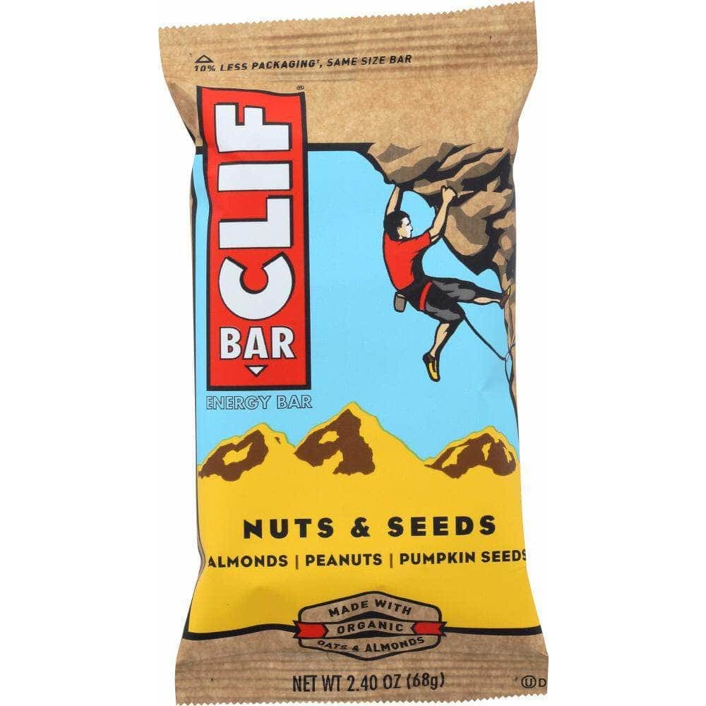 Clif Clif Energy Bar Nuts & Seeds, Made With Organic Almonds, 2.4 oz