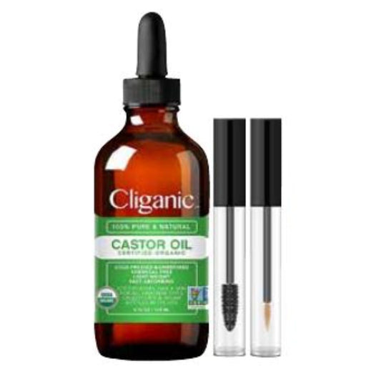 CLIGANIC: Oil Castor 4 fo (Pack of 3) - Beauty & Body Care > Aromatherapy and Body Oils > Essential Oils - CLIGANIC