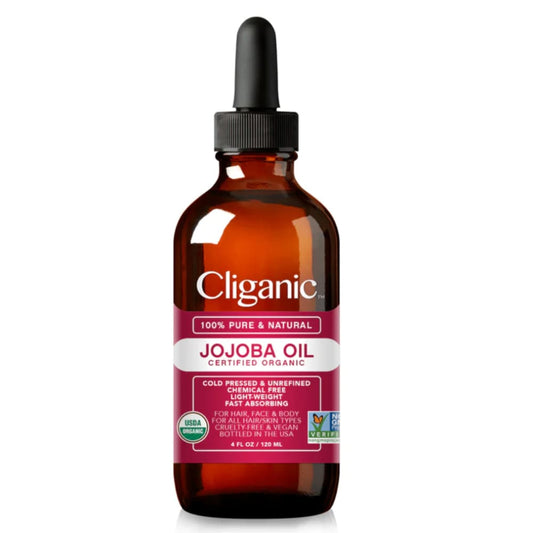 CLIGANIC: Oil Jojoba 4 fo (Pack of 3) - Beauty & Body Care > Aromatherapy and Body Oils > Essential Oils - CLIGANIC