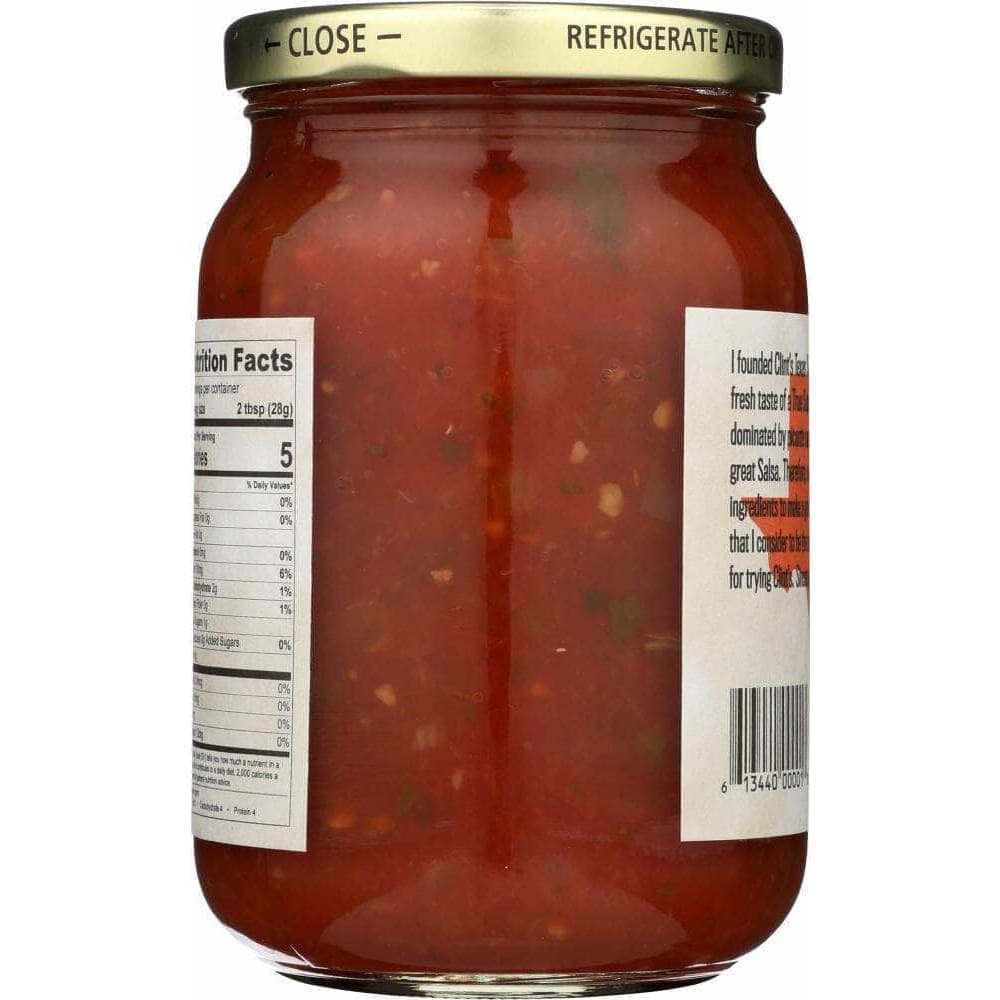 Clints Clint's Texas Salsa Medium, 16 oz