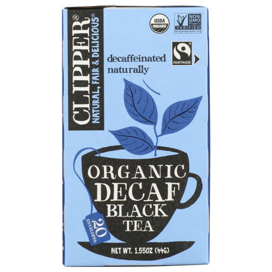 CLIPPER: Organic Decaf Black Tea 1.41 oz (Pack of 4) - Grocery > Beverages > Coffee Tea & Hot Cocoa - CLIPPER