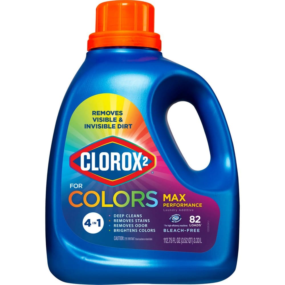 Clorox 2 for Colors - Max Performance Stain Remover and Color Brightener (112.75 fl. oz.) - Laundry Supplies - Clorox