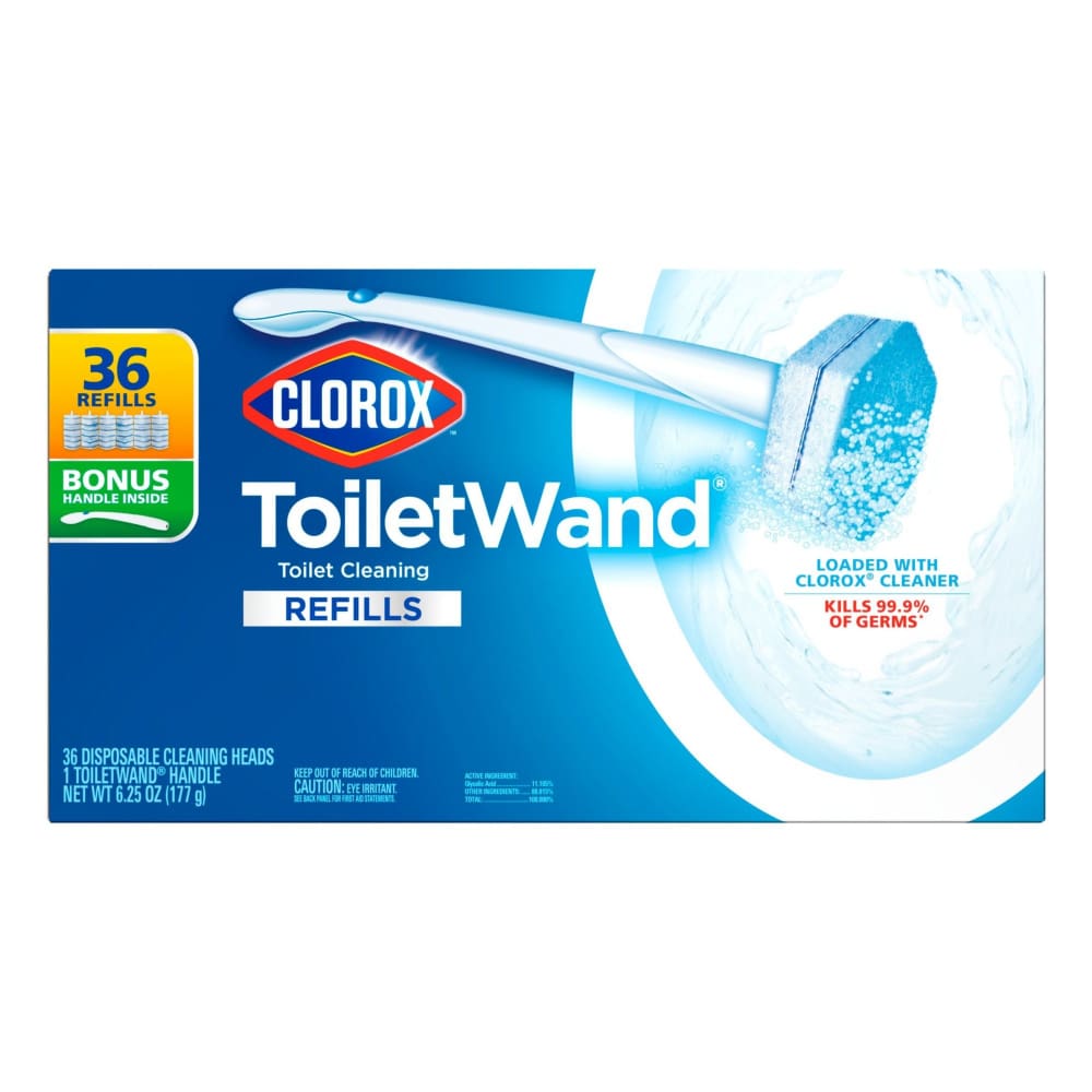 Clorox Clorox Toiletwand with 36 Disposable Cleaning Heads - Home/Grocery Household & Pet/Cleaning & Household Goods/Cleaning