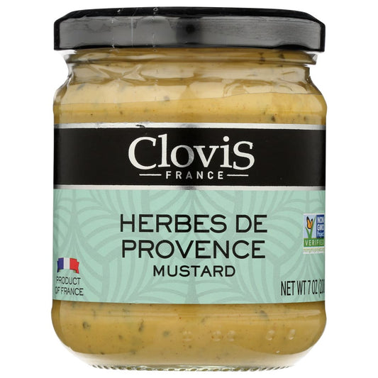 Clovis: Mustard Herbe De Provence (7.00 OZ) (Pack of 5) - Pantry > Condiments - Clovis