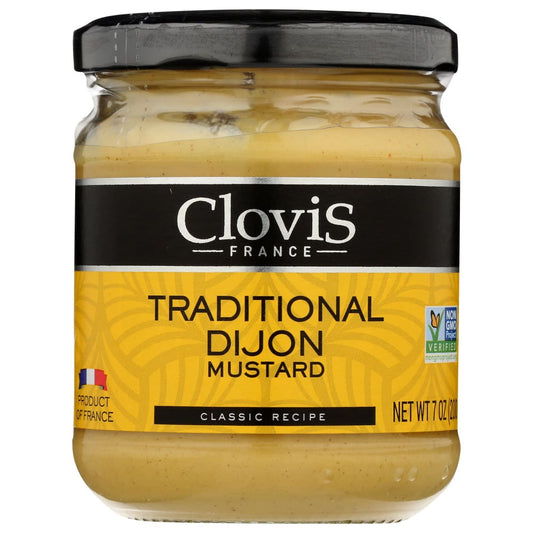 Clovis: Mustard Traditional Dijon (7.00 OZ) (Pack of 5) - Pantry > Condiments - Clovis
