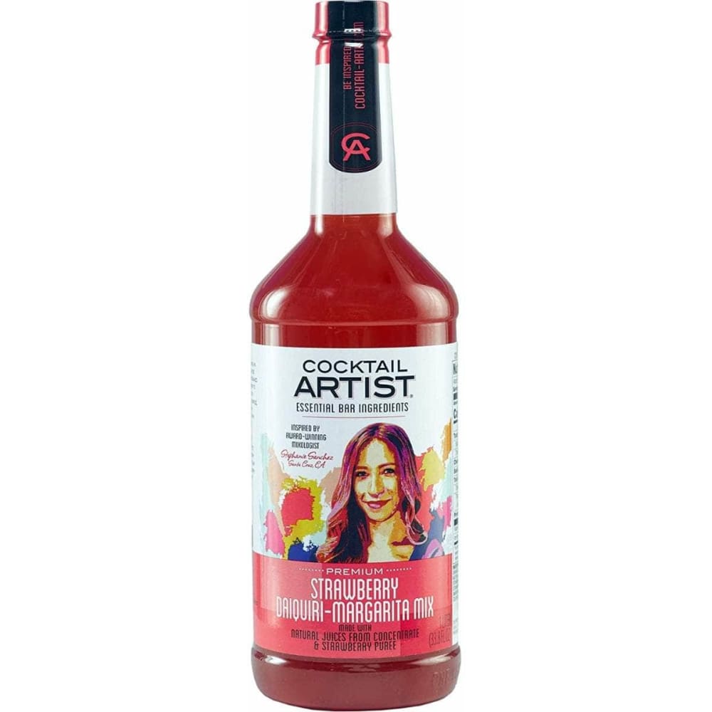 COCKTAIL ARTIST COCKTAIL ARTIST Premium Strawberry Daiquiri & Margarita Mix, 33.8 fo