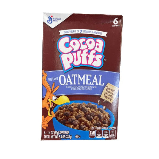 Cocoa Puffs Cocoa Puffs Instant Oatmeal, 6 ct, 8.4 oz