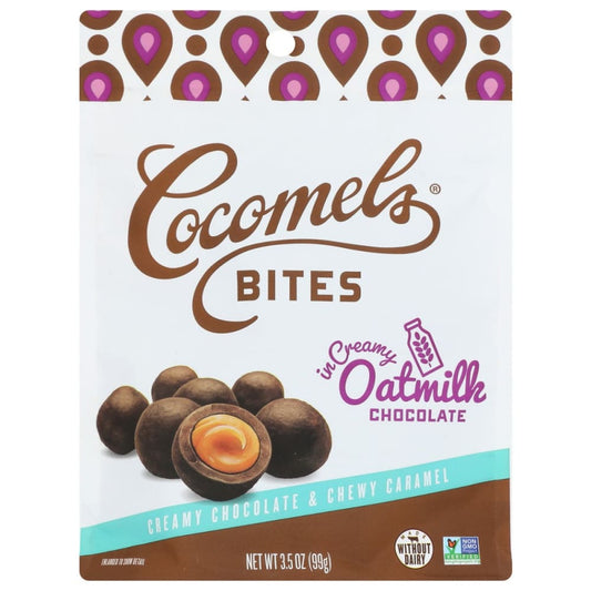 COCOMELS: Bites Choc Oatmlk 3.5 OZ (Pack of 4) - Chocolate Desserts and Sweets > Candy - COCOMELS