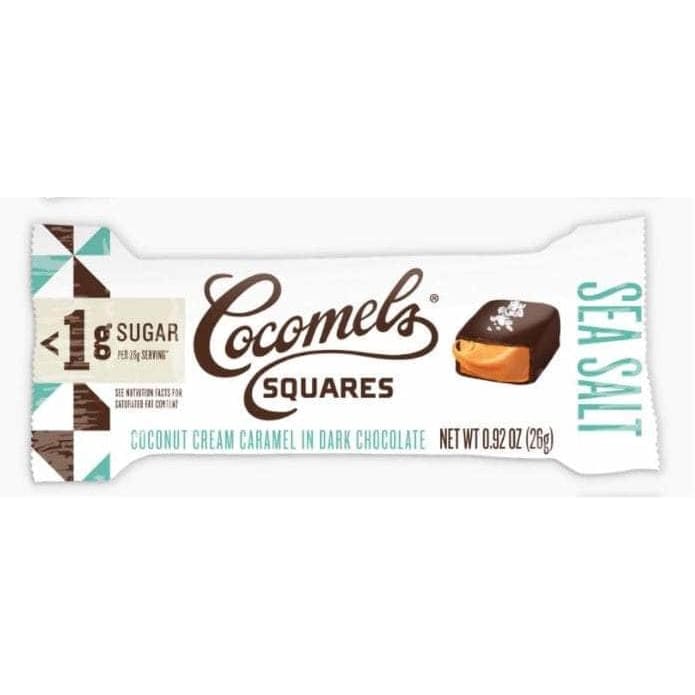 COCOMELS Grocery > Chocolate, Desserts and Sweets > Chocolate COCOMELS: Sea Salt Squares, 0.92 oz