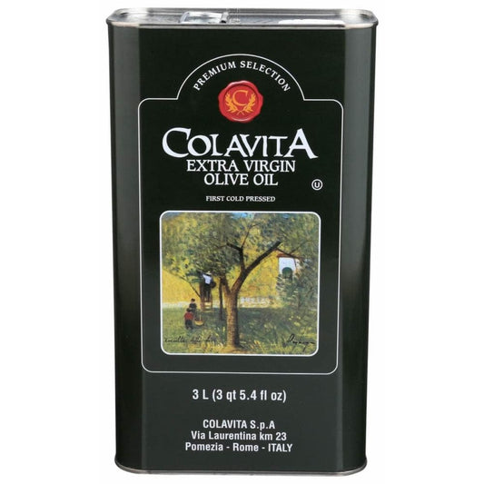 COLAVITA Colavita Extra Virgin Olive Oil Premium Tin Can, 101.4 Oz