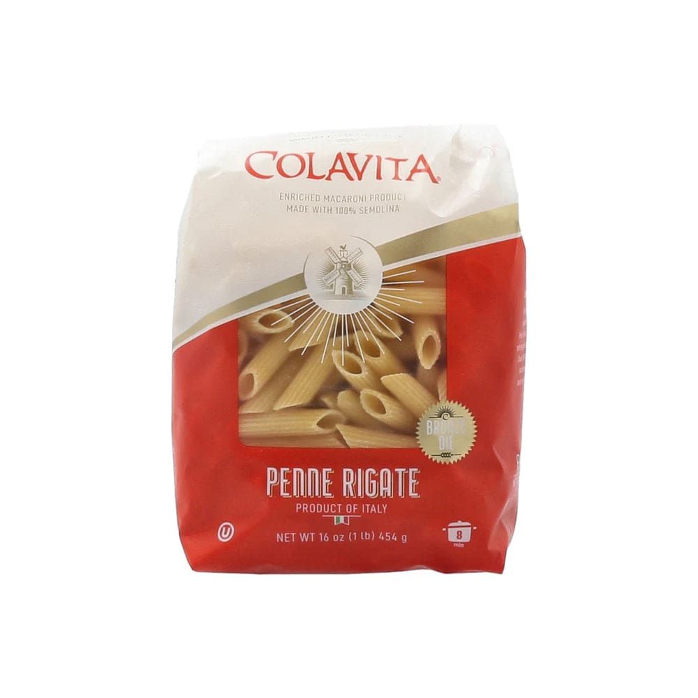 COLAVITA: Pasta Penne Rigate 1 LB (Pack of 5) - Grocery > Pantry > Pasta and Sauces - COLAVITA