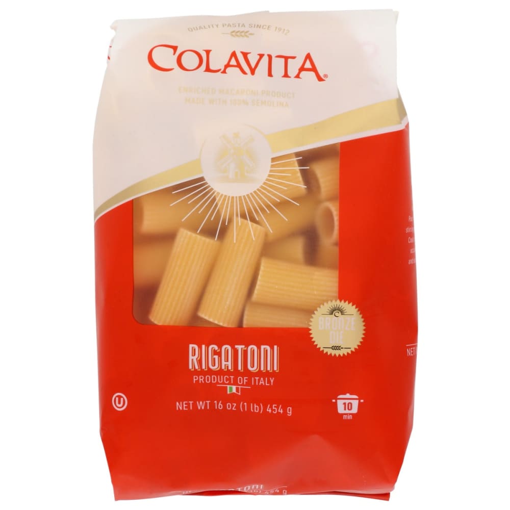 COLAVITA: Pasta Rigatoni 1 LB (Pack of 5) - Grocery > Pantry > Pasta and Sauces - COLAVITA