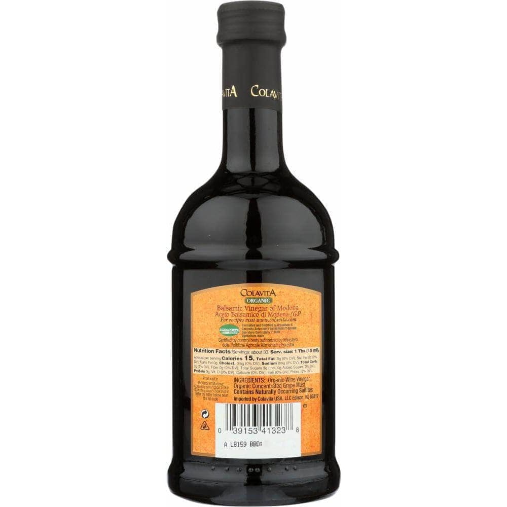 Colavita Colavita Vinegar Balsamic Organic, 17 oz