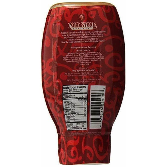 Cold Stone Cold Stone Dessert Topper Caramel, 11 oz