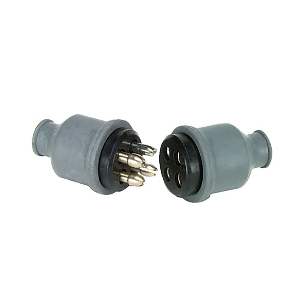 Cole Hersee 4 Pole Plug & Socket Connector w/ Rubber Cap - Electrical | Busbars Connectors & Insulators - Cole Hersee