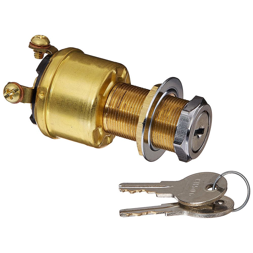Cole Hersee 4 Position Brass Ignition Switch - Electrical | Switches & Accessories - Cole Hersee