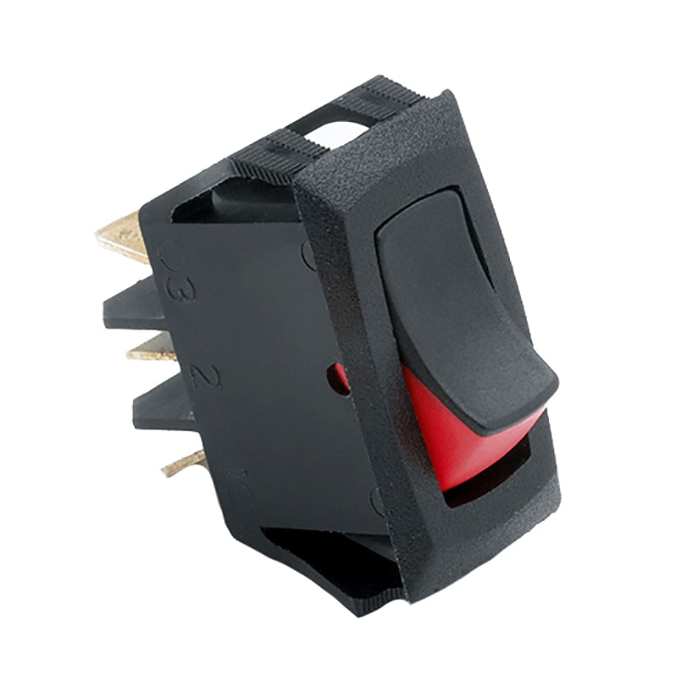 Cole Hersee Narrow Body Curved Rocker Switch SPST On-Off 3 Blade (Pack of 4) - Electrical | Switches & Accessories - Cole Hersee