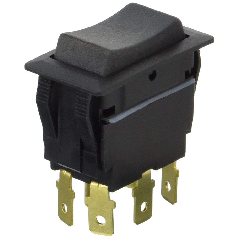 Cole Hersee Sealed Rocker Switch Non-Illuminated DPDT On-Off-On 6 Blade - Electrical | Switches & Accessories - Cole Hersee