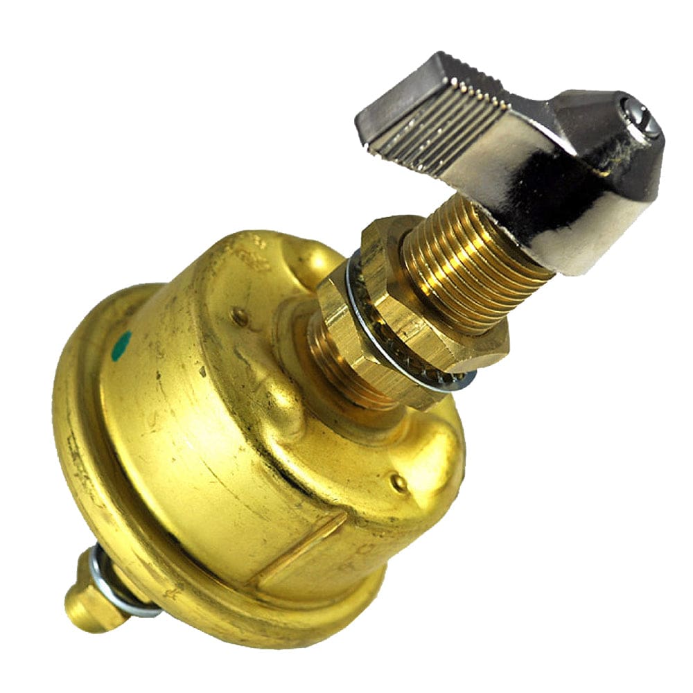Cole Hersee Single Pole Brass Marine Battery Switch - 175 Amp - Continuous 800 Amp Intermittent - Electrical | Battery Management - Cole