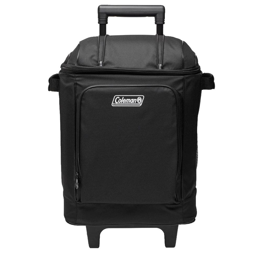 Coleman CHILLER™ 42-Can Soft-Sided Portable Cooler w/ Wheels - Black - Outdoor | Coolers,Automotive/RV | Coolers,Hunting & Fishing | Coolers