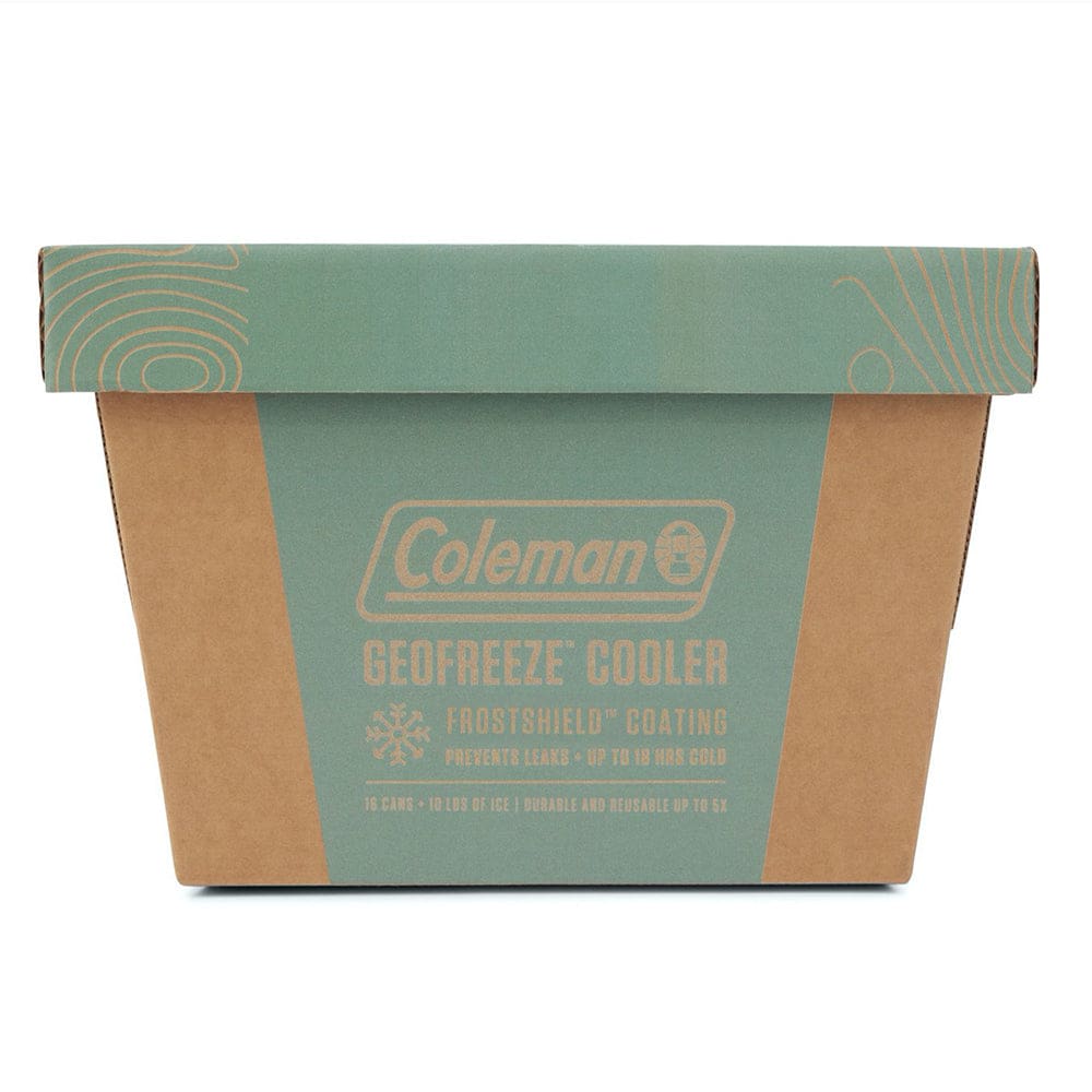 Coleman GeoFreeze™ Recyclable Cooler - 16 Cans - Brown - Outdoor | Coolers - Coleman