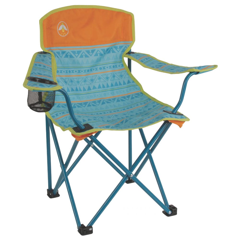 Coleman Kids Quad Chair - Teal - Outdoor | Camping,Camping | Furniture - Coleman