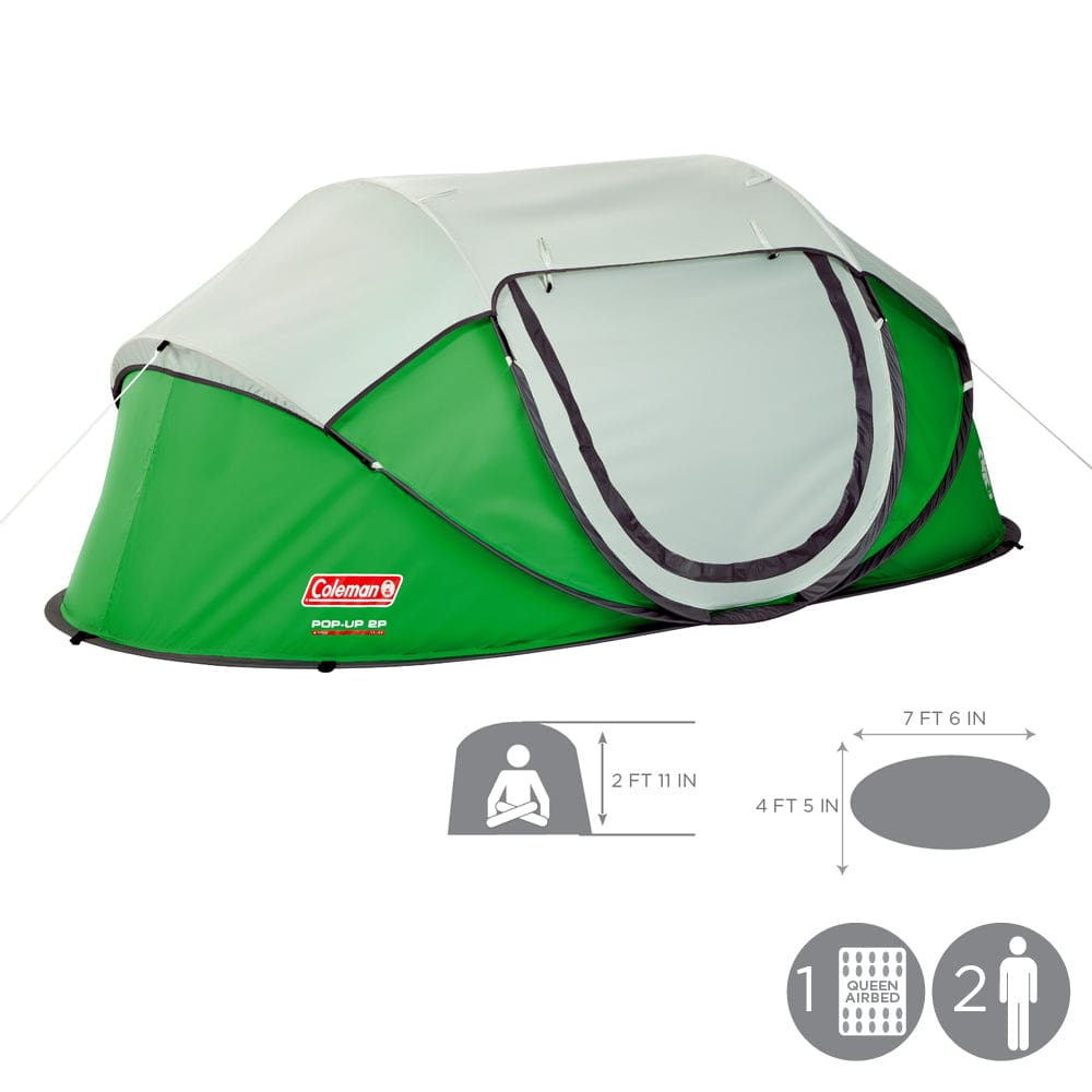 Coleman Popup 2 Tent - Camping | Tents - Coleman
