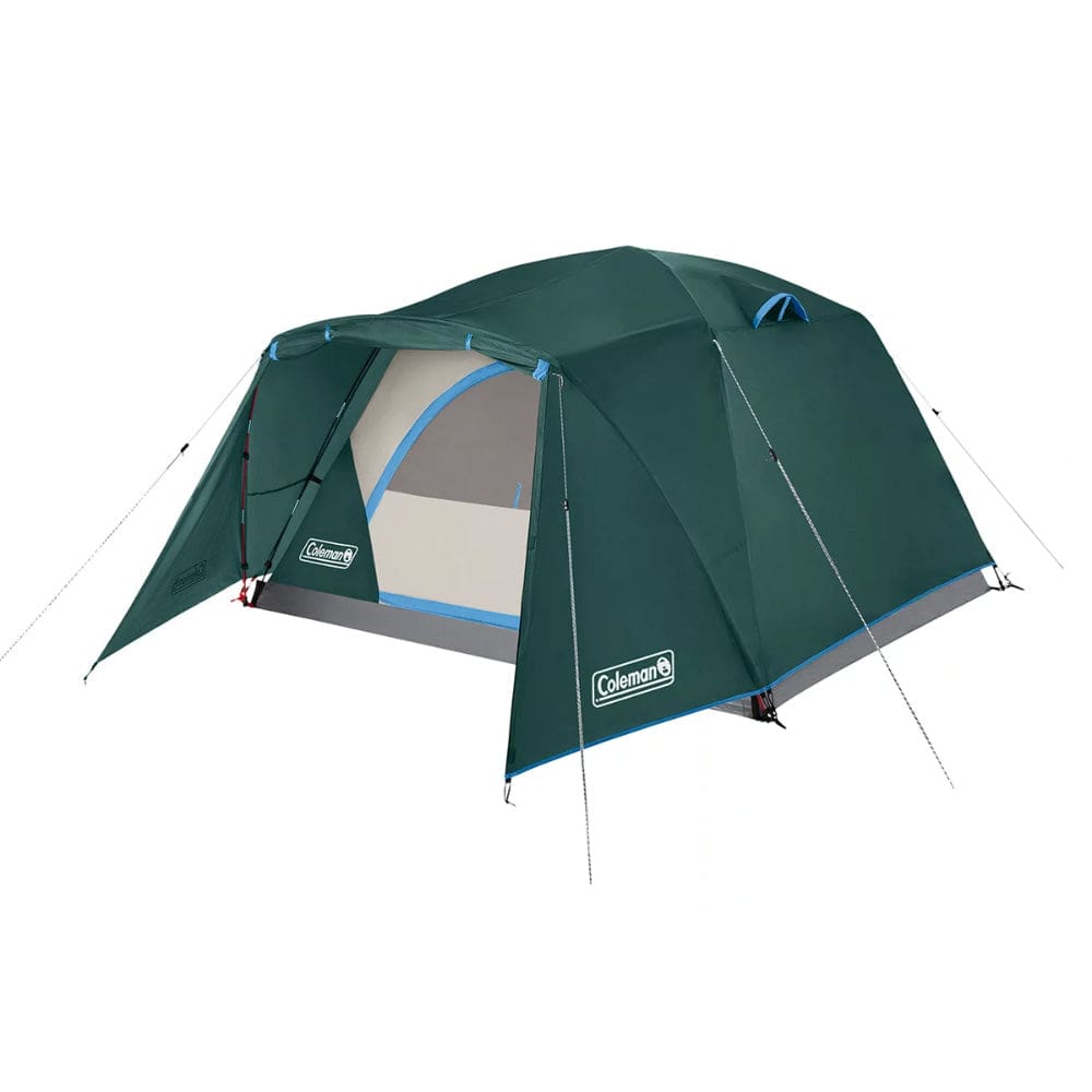 Coleman Skydome™ 4-Person Camping Tent w/ Full-Fly Vestibule - Evergreen - Outdoor | Tents,Camping | Tents - Coleman