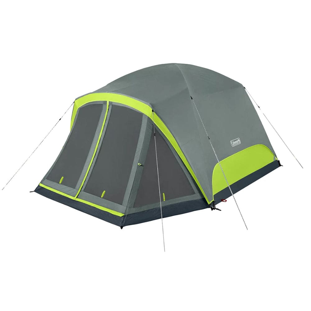 Coleman Skydome™ 6-Person Camping Tent w/ Screen Room - Rock Grey - Camping | Tents - Coleman