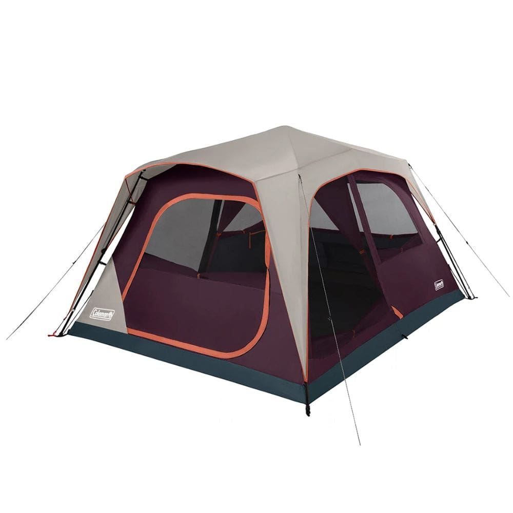 Coleman Skylodge™ 8-Person Instant Camping Tent - Blackberry - Camping | Tents - Coleman