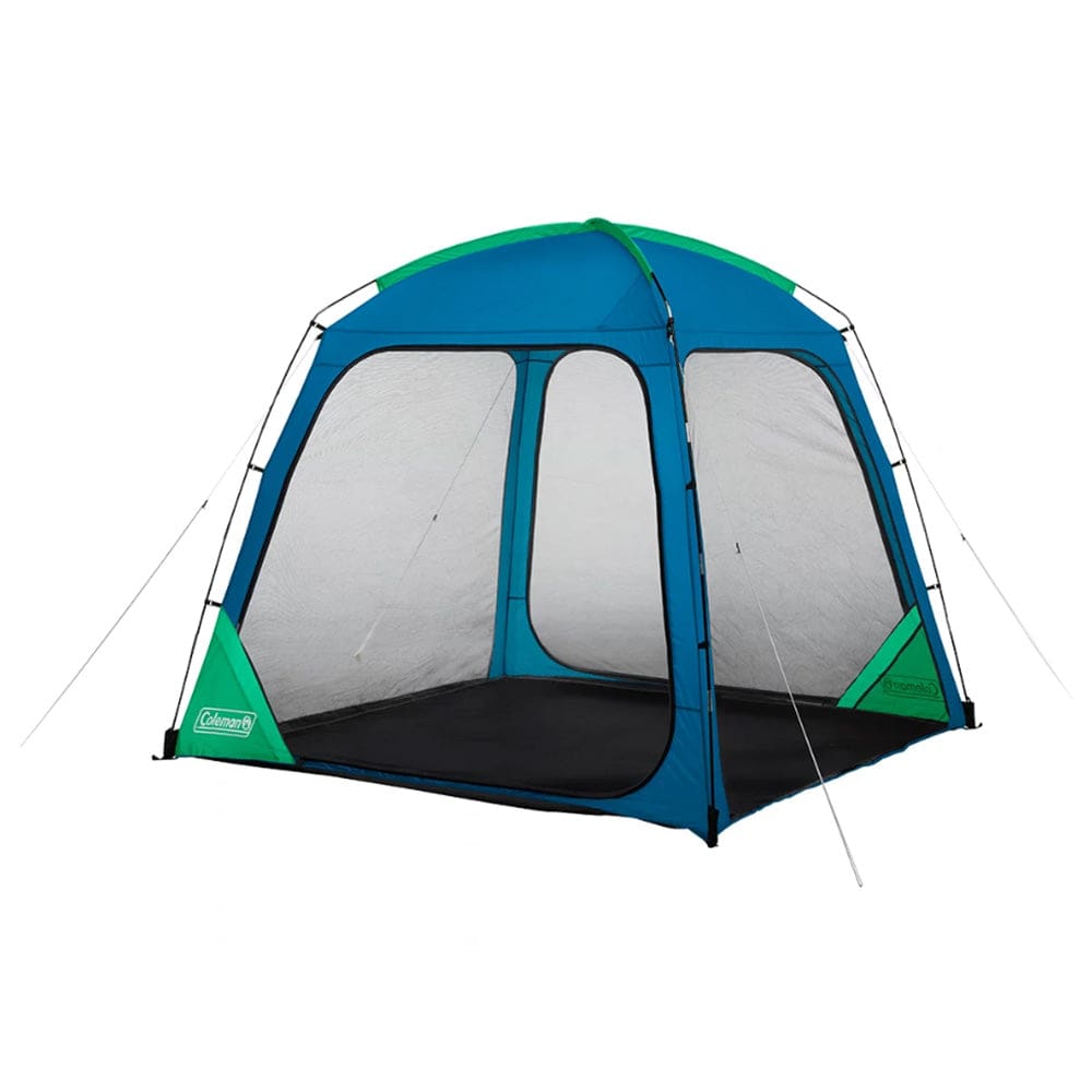 Coleman Skyshade™ 8 x 8 ft. Screen Dome Canopy - Mediterranean Blue - Outdoor | Tents,Camping | Tents - Coleman